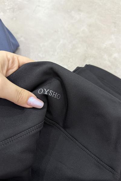 Oys. Modal İçi Pamuk Şardonlu Skinny Siyah Tayt