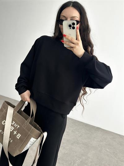 Oys Orj. Modal Dokulu Siyah Takım