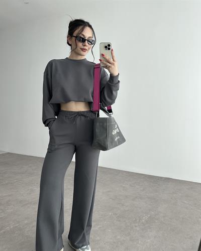 Oys Orj. Modal Dokulu Füme Takım