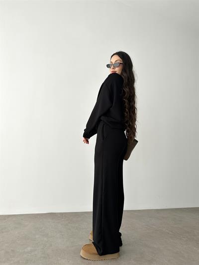 Oys Orj. Modal Dokulu Siyah Takım