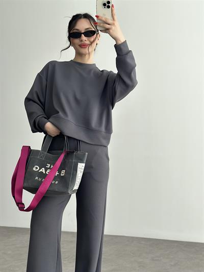 Oys Orj. Modal Dokulu Füme Takım