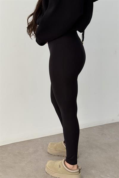 Oys Skinny Modal Siyah Tayt