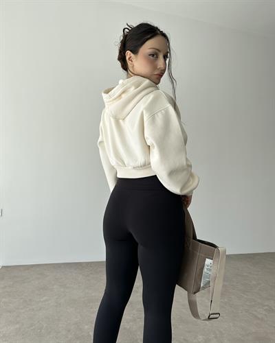 Orijinal Kapşonlu Crop Pb: Sweatshirt