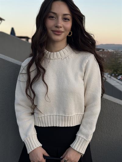 Orijinal Örgü Modal Pb. Kazak Ekru