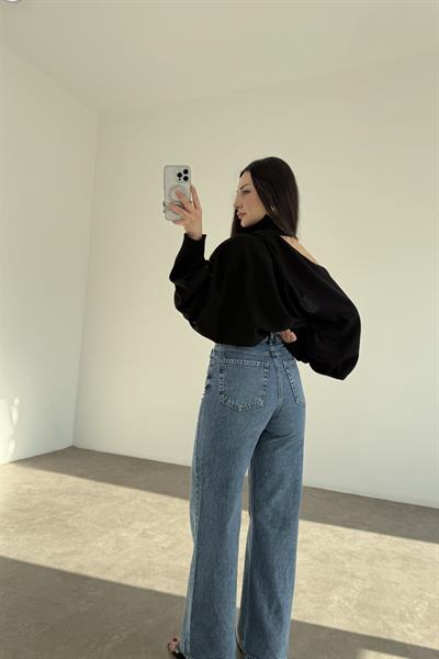 PB Orta Mavi Straigtleg Jean