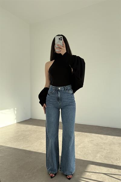 PB Orta Mavi Straigtleg Jean