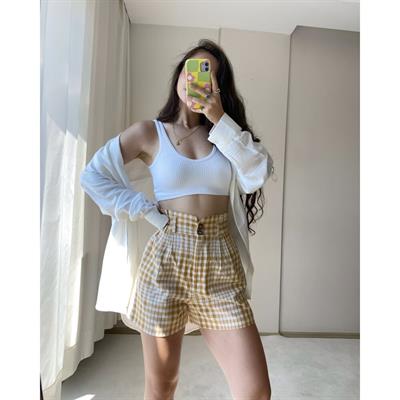 Pötikare Desen Keten Şort