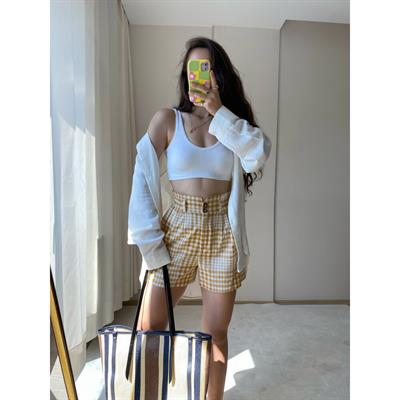 Pötikare Desen Keten Şort