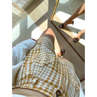 Pötikare Desen Keten Şort