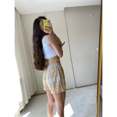 Pötikare Desen Keten Şort