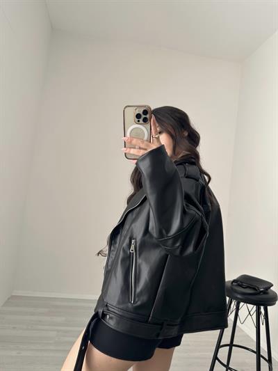 Premium Biker Deri Mont