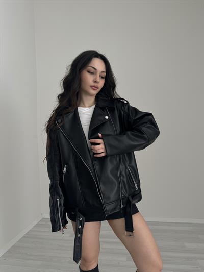 Premium Biker Deri Mont