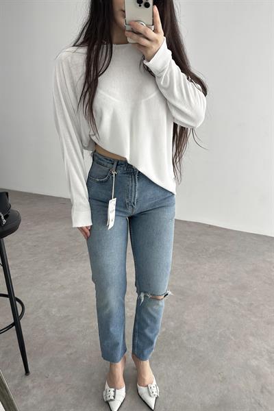 Premium Collectıon Zr Yırtık Detaylı Jean