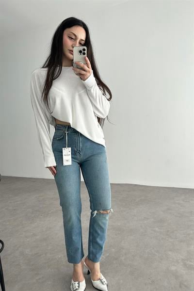 Premium Collectıon Zr Yırtık Detaylı Jean