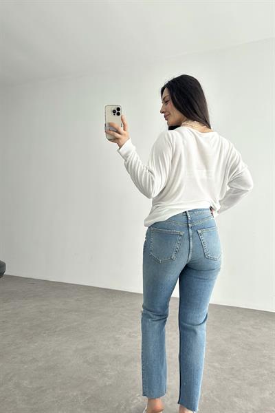 Premium Collectıon Zr Yırtık Detaylı Jean