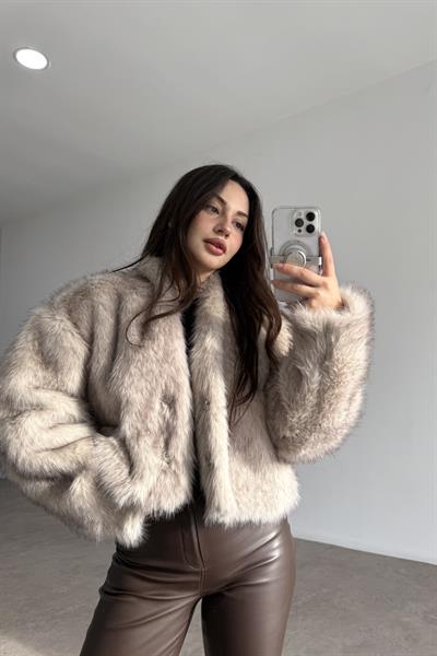 Premium Dik Yakalı Rufus Kürk