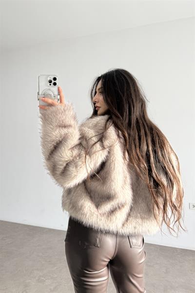 Premium Dik Yakalı Rufus Kürk