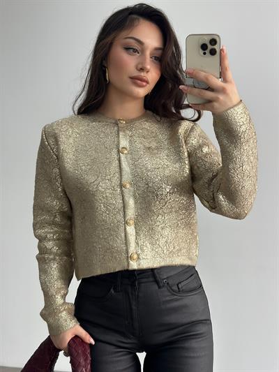 Premium Gold Kalın Hırka