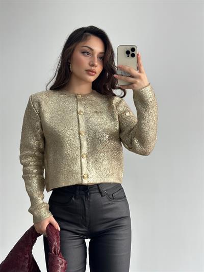 Premium Gold Kalın Hırka