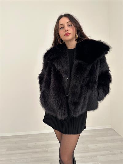 Premium İthal Kürk Siyah