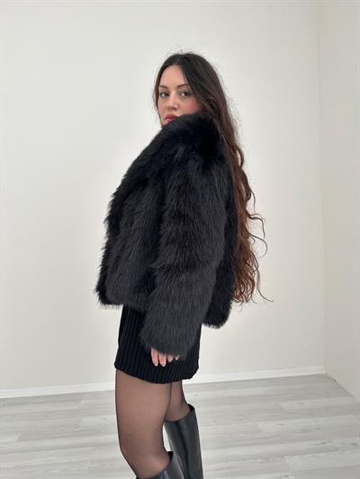 Premium İthal Kürk Siyah