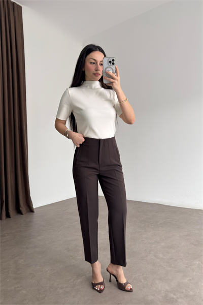 Premium Kahve Havuç Pantolon