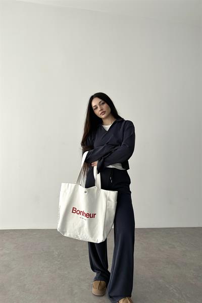 Premium Modal Kumaş Lacivert Takım