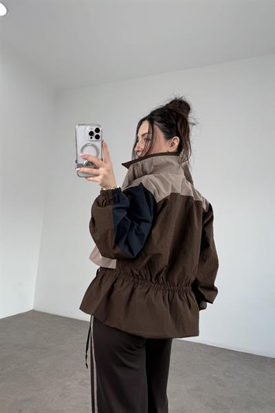 Premium Tasarım Paraşüt Ceket Modal Alt Eşofman Takımı