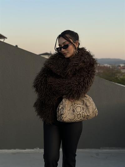 Premium Yakalı Medusa Kürk