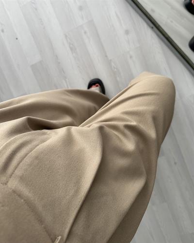 Premium Yelekli Pamuk/Keten Takım