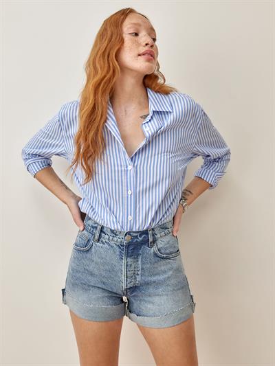 Reformation Orijinal Marka Kıvrık Paça Şort