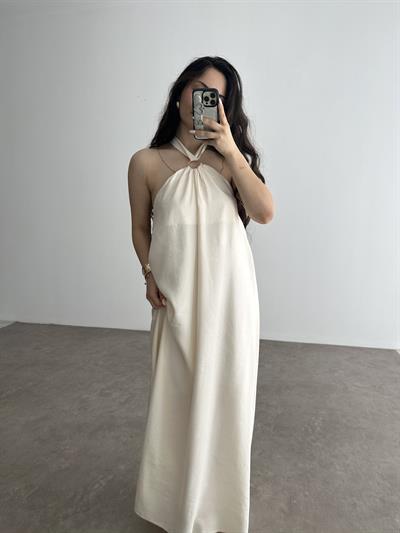 Roma Halka Detaylı Elbise