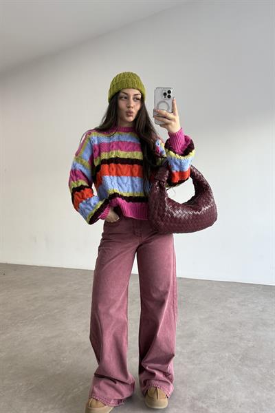 Rv Orijinal Marka Cherry Wide Leg Jean