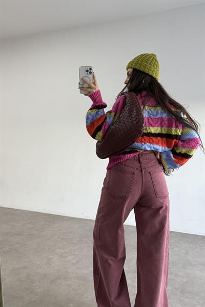 Rv Orijinal Marka Cherry Wide Leg Jean