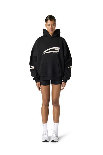 Skrs Logolu Siyah Sweatshirt