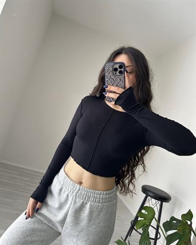 Tally Weijl Orijinal Siyah Basic Body