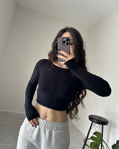 Tally Weijl Orijinal Siyah Basic Body