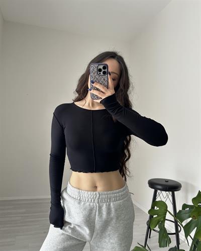 Tally Weijl Orijinal Siyah Basic Body