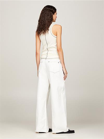 TH Logolu Dik Yaka Bluz