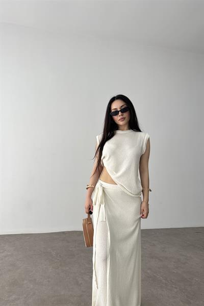 Tiaris Premium Etek Takım Beyaz