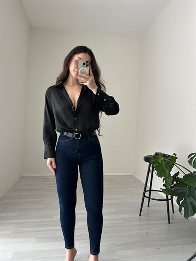 Topshop Lacivert Skinny Jean