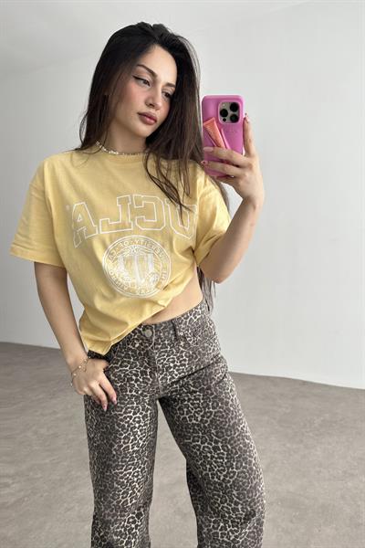 Ucla Sarı T-shirt