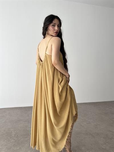 Valeria Premium Hardal Elbise