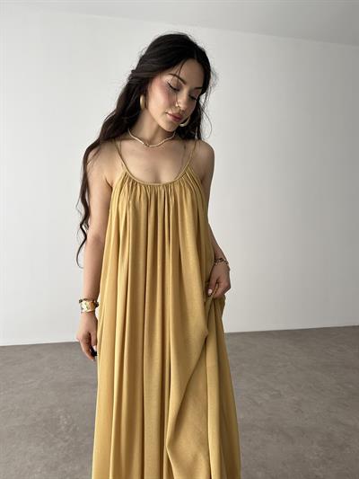 Valeria Premium Hardal Elbise