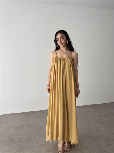 Valeria Premium Hardal Elbise