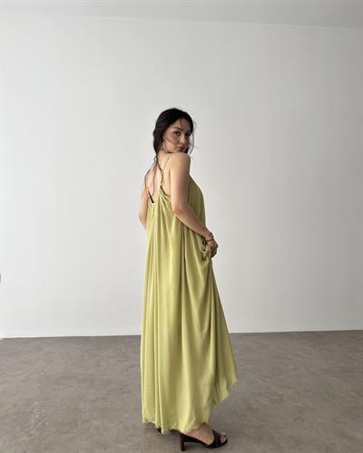 Valeria Premium Yeşil Elbise