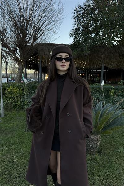 Verona Kruvaze Koyu Kahve Kaban