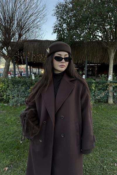 Verona Kruvaze Koyu Kahve Kaban