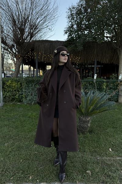 Verona Kruvaze Koyu Kahve Kaban