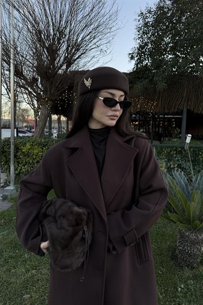 Verona Kruvaze Koyu Kahve Kaban